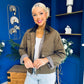 Samantha Detailed Jacket Khaki