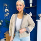 Samantha Detailed Jacket Beige