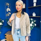 Samantha Detailed Jacket Beige