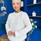Delaney Detailed Knitted Jumper Cream