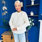 Delaney Detailed Knitted Jumper Cream