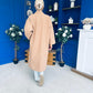 Avril Detailed Longline Cardi Beige