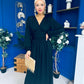 Phoebe Banded Occasion Maxi Dress Black