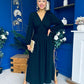 Phoebe Banded Occasion Maxi Dress Black