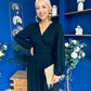 Phoebe Banded Occasion Maxi Dress Black