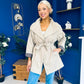 Jacinta Detailed Jacket Beige