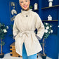 Jacinta Detailed Jacket Beige