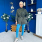 Jacinta Detailed Jacket Khaki