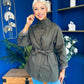 Jacinta Detailed Jacket Khaki