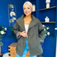 Jacinta Detailed Jacket Khaki
