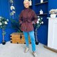 Jacinta Detailed Jacket Burgundy