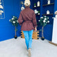 Jacinta Detailed Jacket Burgundy