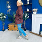 Jacinta Detailed Jacket Burgundy