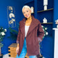 Jacinta Detailed Jacket Burgundy