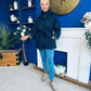 Jacinta Detailed Jacket Navy