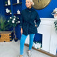 Jacinta Detailed Jacket Navy