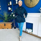 Jacinta Detailed Jacket Navy