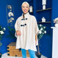 Rachel Toggle & Rope Poncho Cream