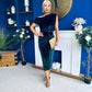 Fiona Velvet Off The Shoulder Knot Midi Dress Forest
