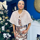 Philis Faux Fur Shawl Cream