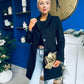 Kristen Mid Length Jacket Black