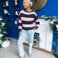 Edel Button Detailed Knitted Jumper Pink