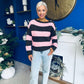 Edel Button Detailed Knitted Jumper Pink