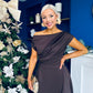 Florie Frill Wrap Maxi Dress Chocolate PRE ORDER Arriving 8 Oct