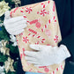 Emily Diamante Detail Gloves Beige