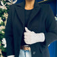 Emily Diamante Detail Gloves Cream