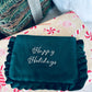 Happy Holidays Cosmetics Bag Forest