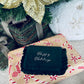 Happy Holidays Cosmetics Bag Black