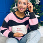 Happy Holidays Cosmetics Bag Beige