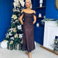 Julia Sequin Maxi Occasion Dress Coco