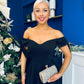 Dawson Bandot Detailed Occasion Dress Black