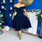 Dawson Bandot Detailed Occasion Dress Black