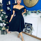 Dawson Bandot Detailed Occasion Dress Black