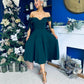 Dawson Bandot Detailed Occasion Dress Forest