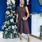 Caitlin Bow Detail Occasion Dress Coco