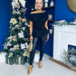 Monica Gold Clasp Detail Top Black