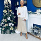 Denise Chenille Jumper Cream