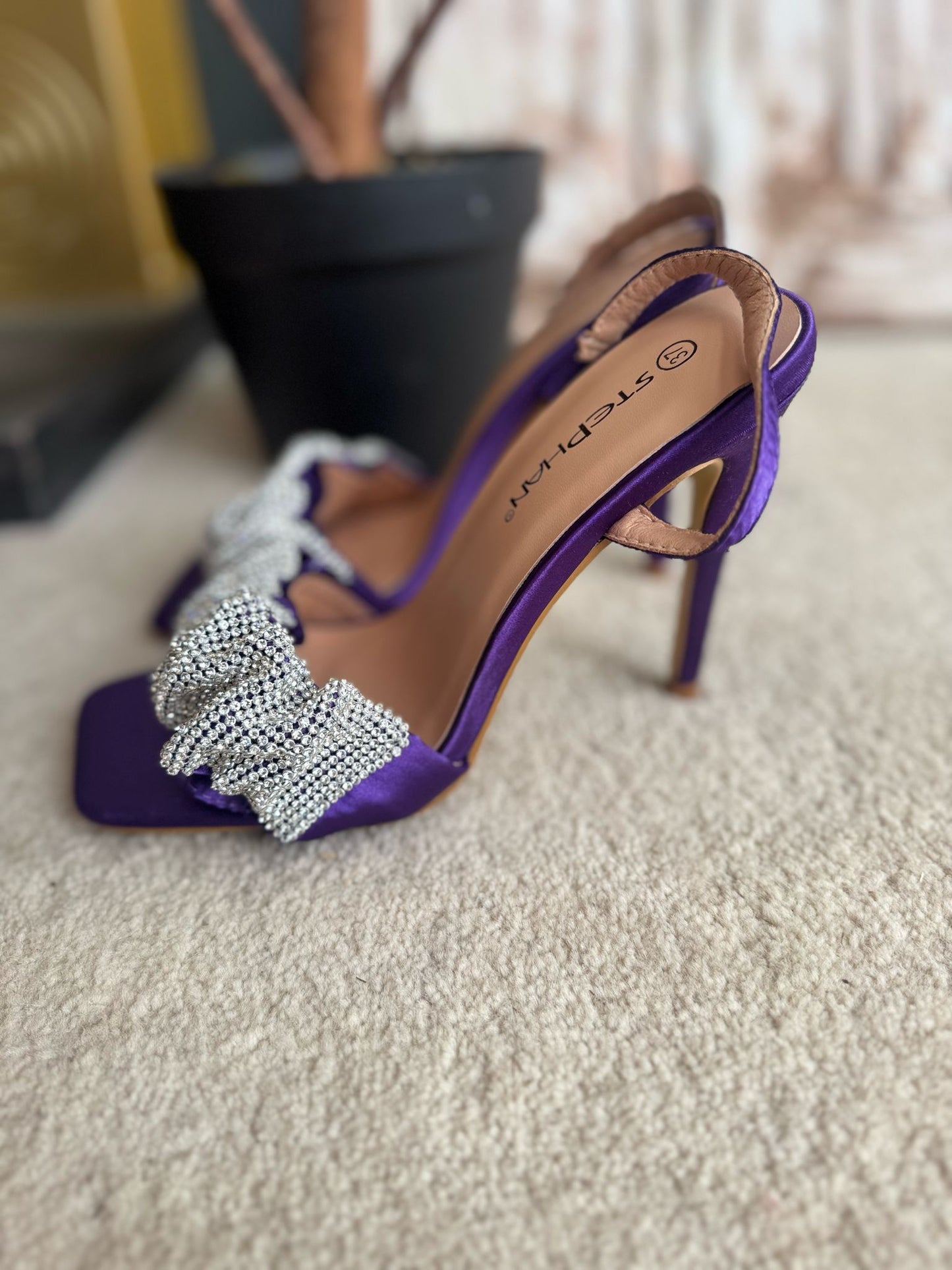 Chandler Heels Purple