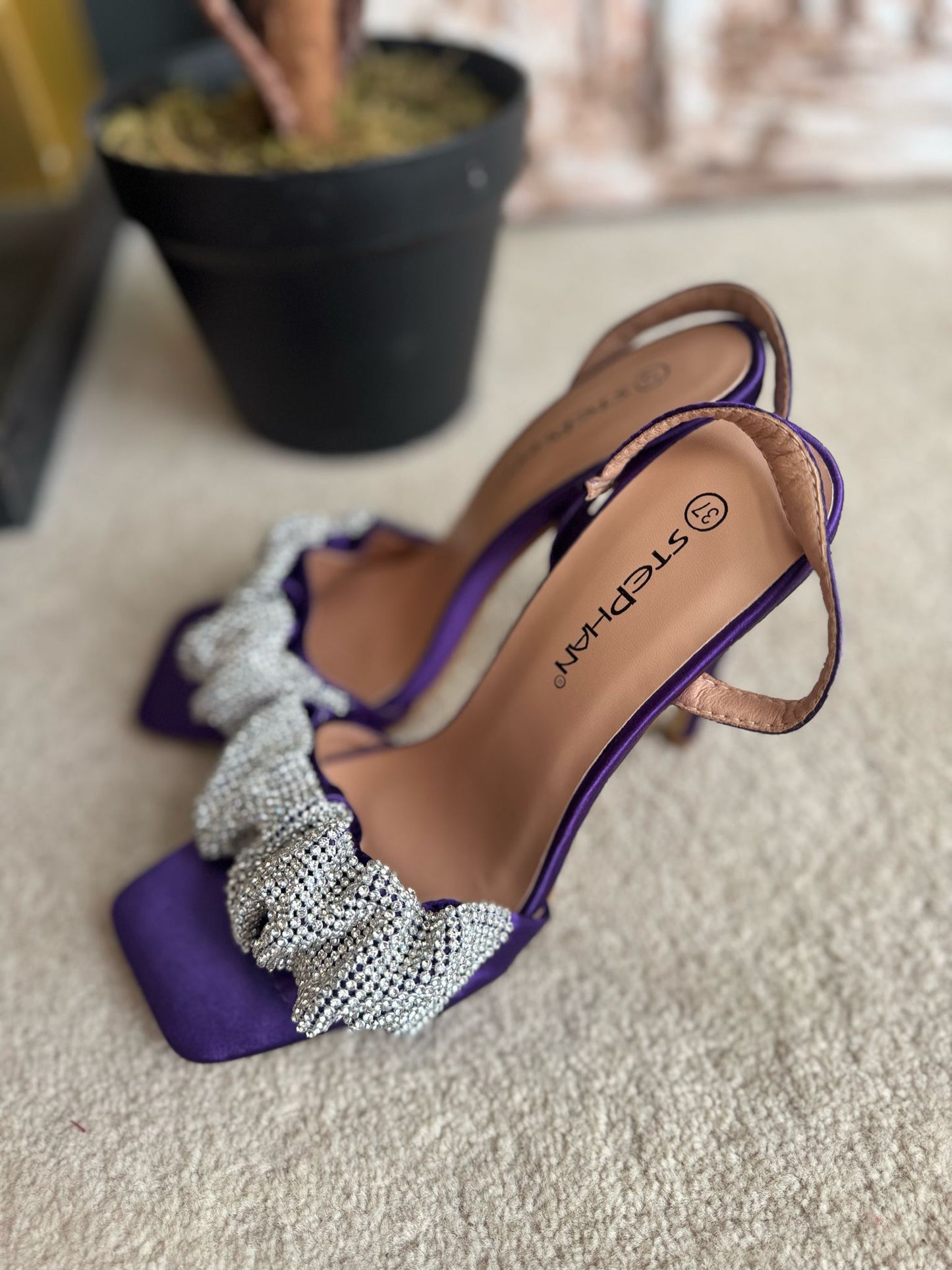 Chandler Heels Purple