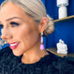 Betty Drop Earrings Lilac