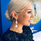 Betty Drop Earrings Rose