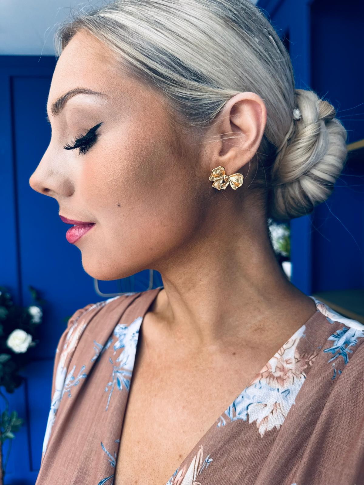 Rosie Stud Earrings Gold