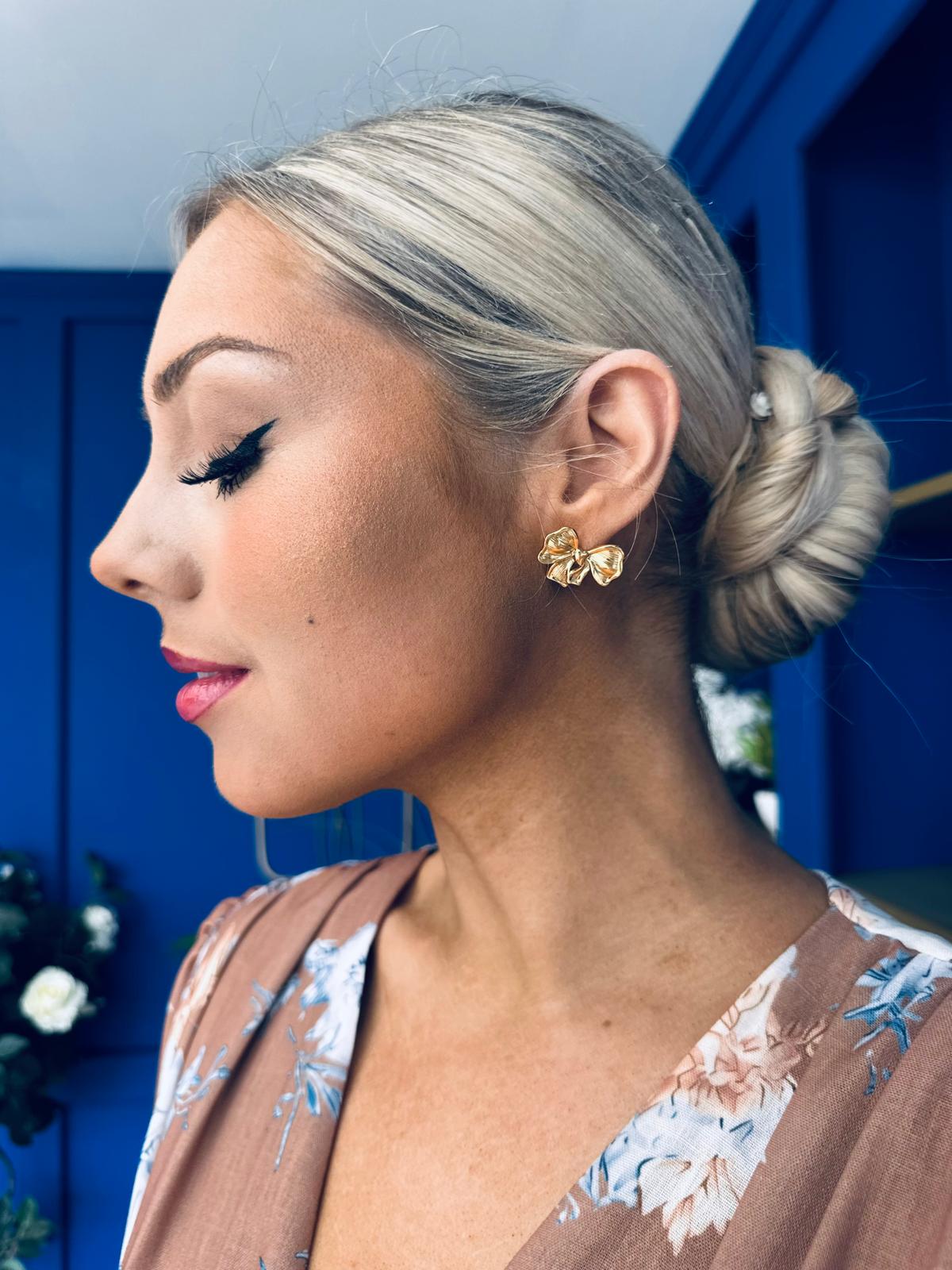 Rosie Stud Earrings Gold