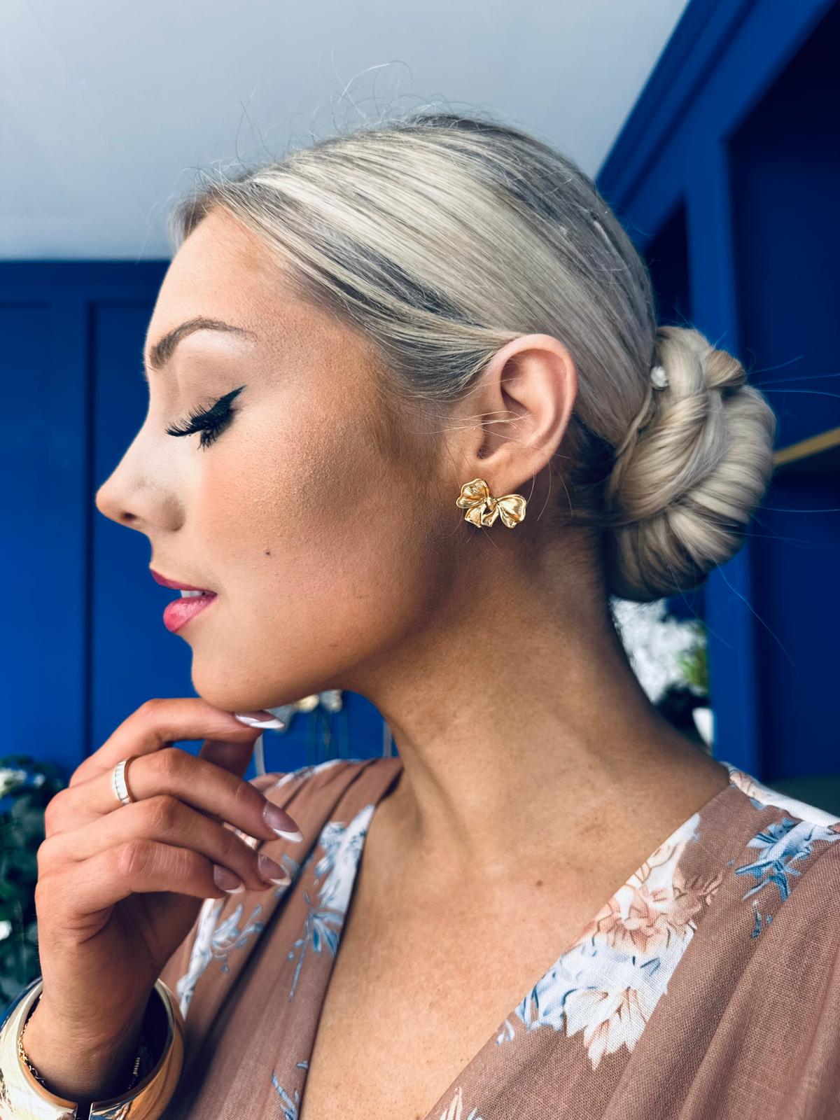 Rosie Stud Earrings Gold