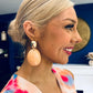Saxon Drop Earrings Gold