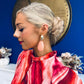 Theo Drop Earrings Gold